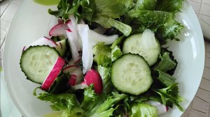 Мой обед в понедельник.