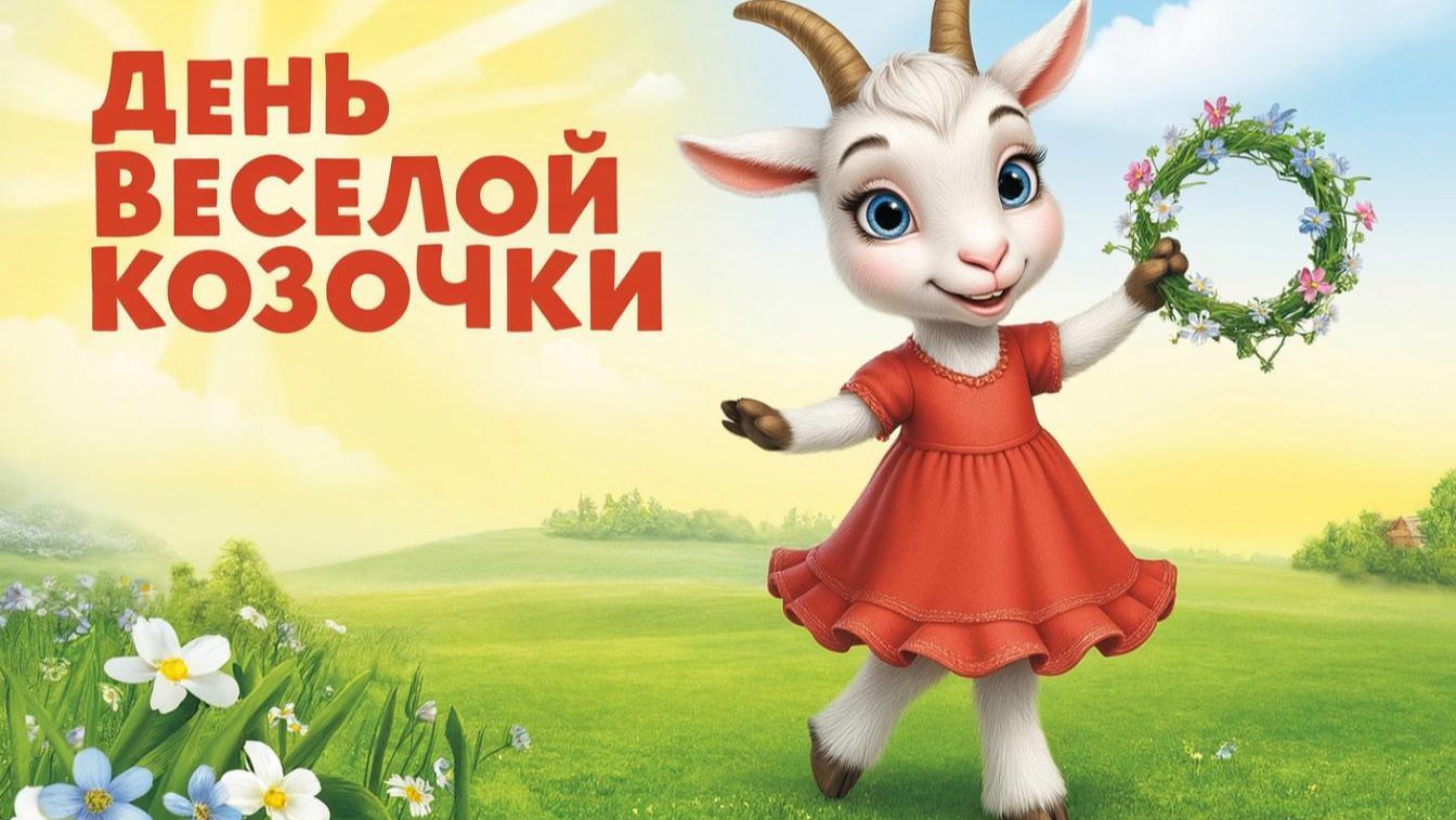 Мультфильм для детей. Удивительный день козочки Мультфильм для детей. Удивительный день козочки