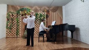 Юршина Дарья и Ивченко Анна Остинато из Античной сюиты Дж. Раттер