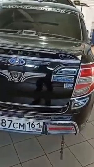 Лада Гранта из Ростова в тюнинге