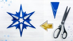 Как сделать красивую снежинку из бумаги формата А4