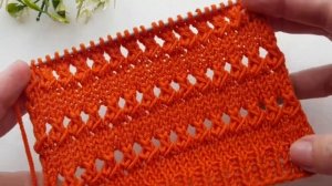 Этот узор спицами слишком простой - Вязание спицами для начинающих