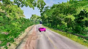 СПАСЕНИЕ ОТ ГОЛОДНОГО МОНСТРА ГРУЗОВИКА ПРОТИВ МАШИН В BEAMNG.DRIVE