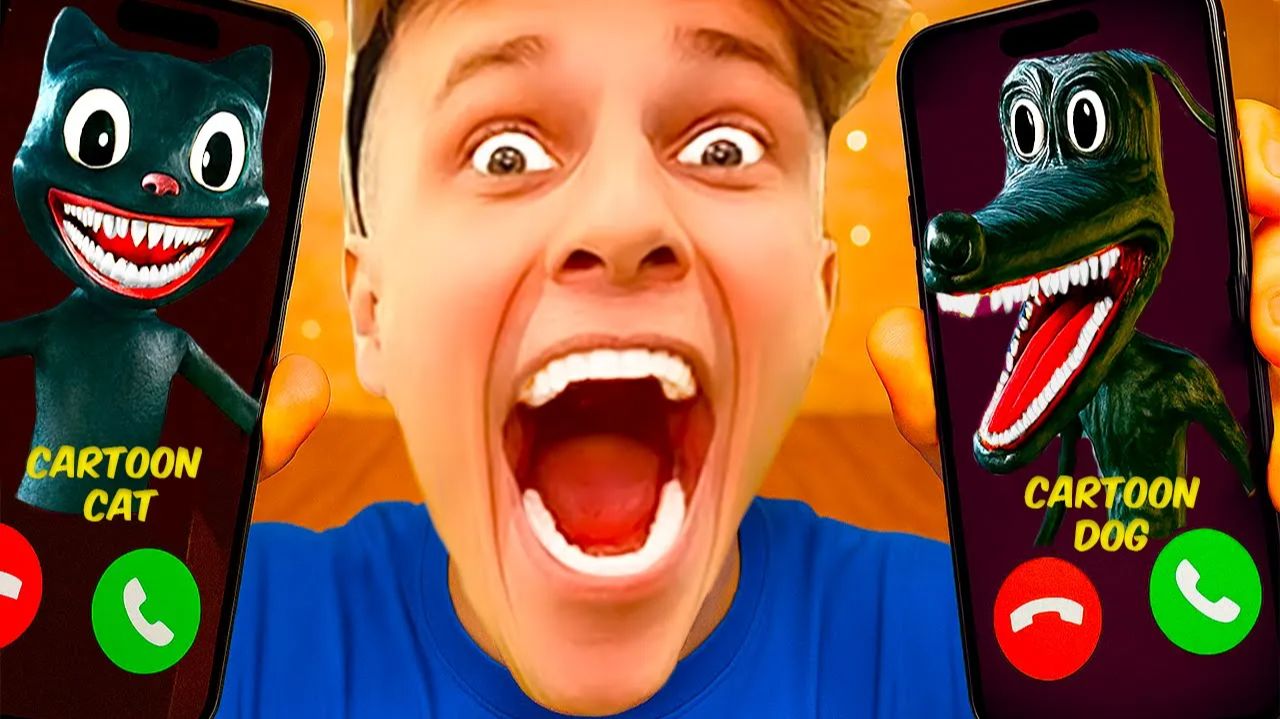 Я ПОЗВОНИЛ CARTOON CAT и CARTOON DOG В 3:00 — ОНИ ОТВЕТИЛИ!!! смотреть онлайн