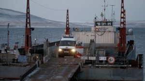 Паромная переправа между Сахалином и материком закрывается из-за непогоды