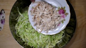 ГОТОВЛЮ ЕГО ЧАСТО ВМЕСТО УЖИНА! САЛАТ НА КАЖДЫЙ ДЕНЬ, ЕШЬ И НАСЛАЖДАЙСЯ! БЫСТРО И ВКУСНО