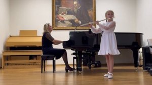 М. Блаве «Сицилиана». Панова София (флейта), Светлана Демина (фортепиано)