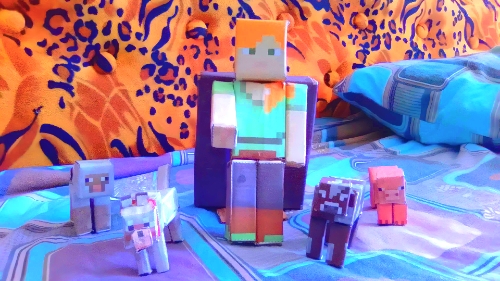 бумажный Майнкрафт 2 сезон 25 серия что то не так