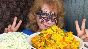 МУКБАНГ"ДАЖЕ АЛК@ШАМ ПОМОГАЛА" ЕДАНАКАМЕРУ/