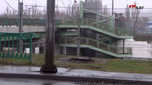 Лестница на Трофимовском мосту в Саратове может стать памятником вандализму