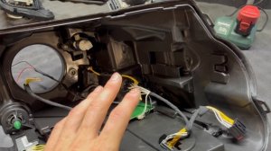 Range Rover - замена линз, диодные Expression Drive