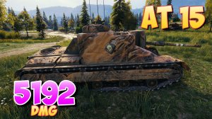 AT 15 - 6 Фрагов 5.1K Урона • На низшем уровне! • Мир Танков