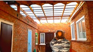 886 Опять началось! Сняли Крышу.Начали замену газового счётчика.Дела движутся.