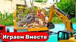 МУЛЬТИКИ ПРО МАШИНКИ И ИГРУШКИ ДЛЯ ДЕТЕЙ 🚚 ИГРАЕМ ВМЕСТЕ В ИГРУШЕЧНЫЙ КРАН