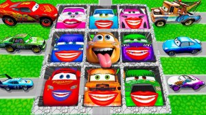 Мультики про машинки - Большие машины - Тяжелые грузовики - Сборник - Мультики для детей