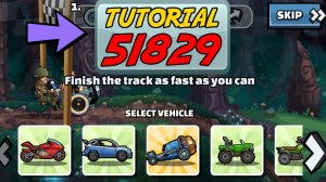 🎬 51829 TUTORIAL 🎬 (There Can Be Only One) - Hill Climb Racing 2