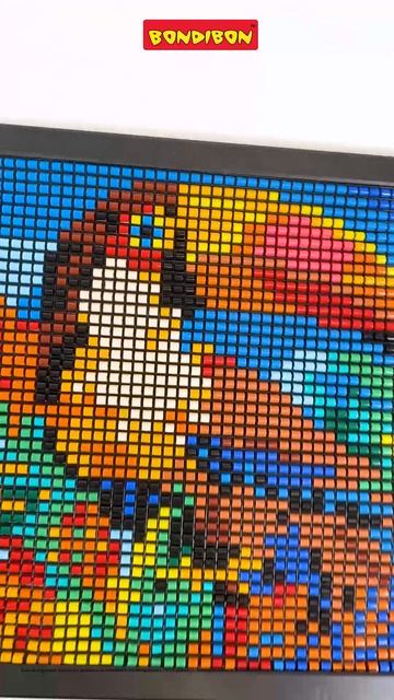 Набор для творчества Bondibon мозаика на гибком холсте #Shorts,#bondibon,#длядетей,#развивающая