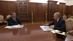 Владимир Путин провел встречу с председателем Федерации независимых профсоюзов России.