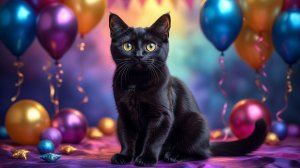 С ДНЁМ ЧЁРНОГО КОТА И КОШКИ.РЭП ПРО КОШАЧЬЮ ЖИЗНЬ