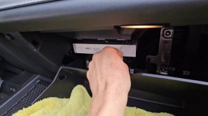 👍Замена фильтра салона Geely Atlas Pro 2024💥