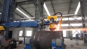 Установка для зачистки сварных  швов