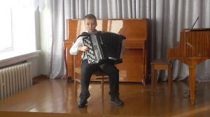 Максимов Михаил, 1. А. Романов Этюд №4 g moll, Ю. Гаврилов "Озорные мыши", ДМШ г. Искитима