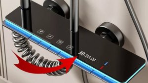 Китайцы опять удивляют! Душевая система с генератором электричества за копейки