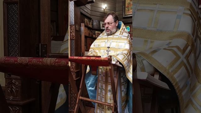 Проповедь в храме в Харалампия в воскресенье  16 ноября 2025 смотреть онлайн