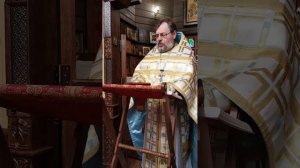 Проповедь в храме в Харалампия в воскресенье  16 ноября 2025