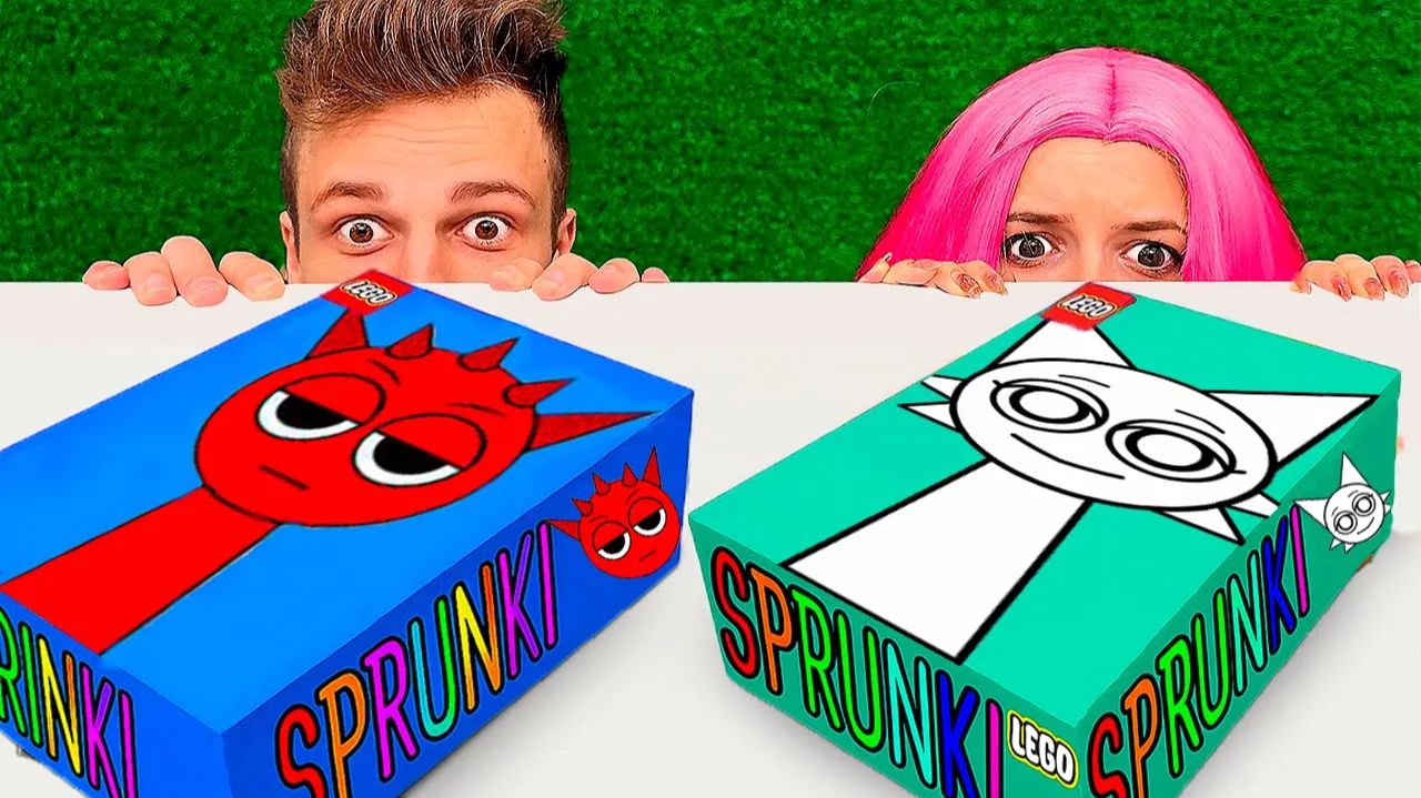 НЕ СОБИРАЙ ЛЕГО SPRUNKI в 3:00!!! смотреть онлайн