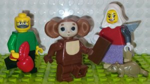 Лего Чебурашка / Молочный зуб / самоделка