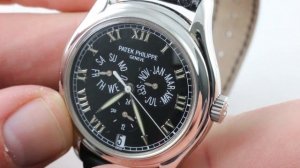 Обзор роскошных часов Patek Philippe 5035 с годовым календарем (5035G-001)