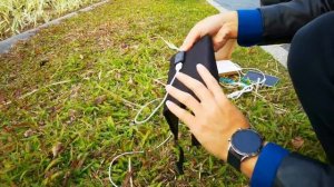 Портативная складная солнечная панель