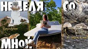 НЕДЕЛЯ СО МНОЙ: БОЛЬШОЕ ПУТЕШЕСТВИЕ ДВУХ КНИЖНЫХ БЛОГЕРОВ С КНИГАМИ, МАЯКАМИ И ПОИСКАМИ НЛО 🛸🌊📚