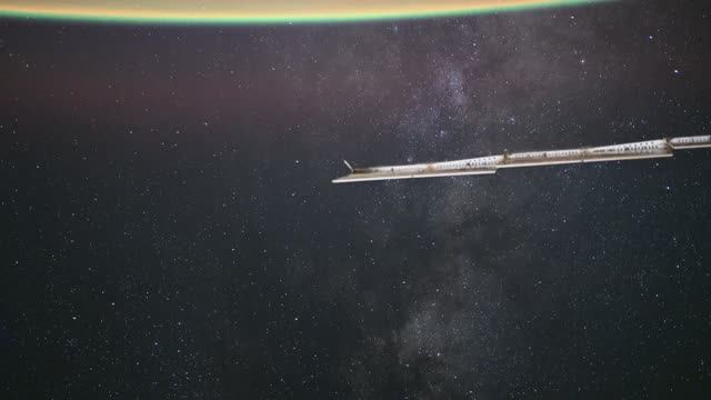 Млечный Путь вид с Международной космической станции, 11 ноября 2025 года