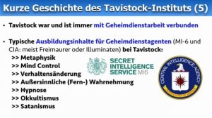 Das Tavistock-Institut von Dr. Raik Garve - Teil 1