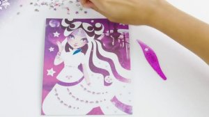 Набор аппликаций из фольги "Волшебный блеск", Серия "Marinia"