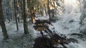 эндуро покатушки, первый снег, 15.11.25