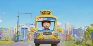 Детская песенка Пёстрые машинки мультик