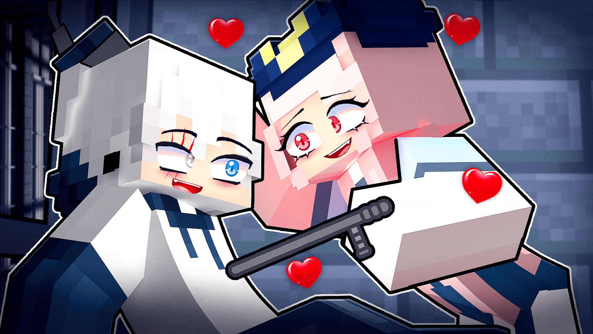 😱 Майнкрафт но В Меня Влюбилась Девушка Полицейская!