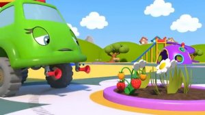 Синий трактор и его друзья машинки - Жадина грузовик - Мультики про машинки