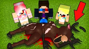 🤕КТО ПОКАЛЕЧИЛ ОЛЕНЯ 99 НОЧЕЙ В ЛЕСУ В МАЙНКРАФТ? ШЕДИ ЛЕСКА И НУБИК MINECRAFT