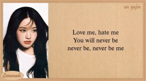 IVE Rebel Heart Easy Lyrics