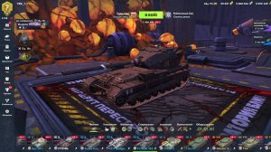 Апаю 5000 рейтинга в Tanks Blitz✔👀