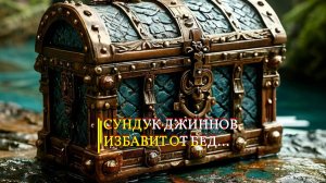 СУНДУК ДЖИННОВ ИЗБАВИТ ОТ БЕД…ДЛЯ ВСЕХ…