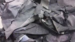 Коробка АЕ240 - Обрезки кожи МРС велюр черный