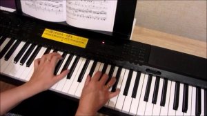 Е. Дога - "Сонет" - видеоурок, фортепиано, часть II