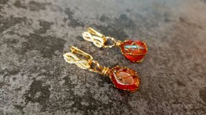 Делаем серьги без бэйла.