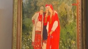 Семьи защитников Отечества посетили выставку Константина Коровина