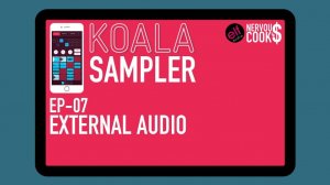 Koala Sampler x NervousCook$ | EP 07: External Audio (Turntables Vinyl)